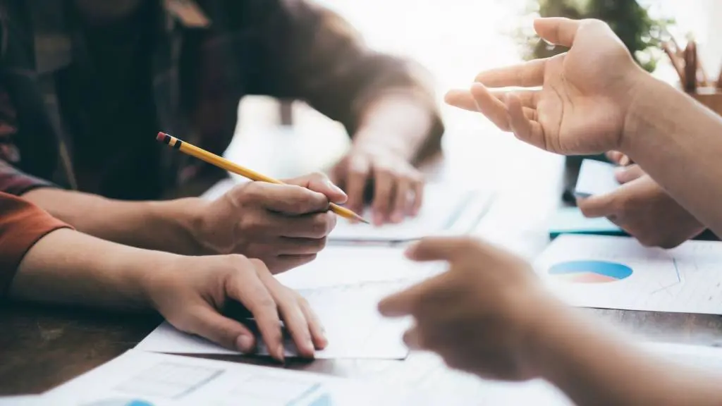 One part of handling a large company is knowing when to take charge and when to step back.