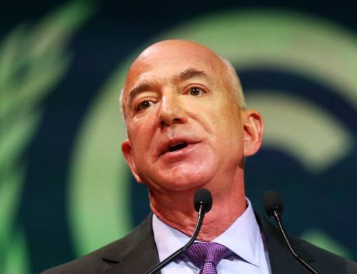 He started working on the software for a website and launched Amazon shortly afterward.