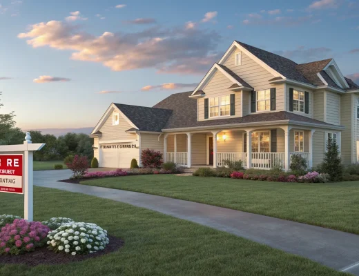home prices inflation lag