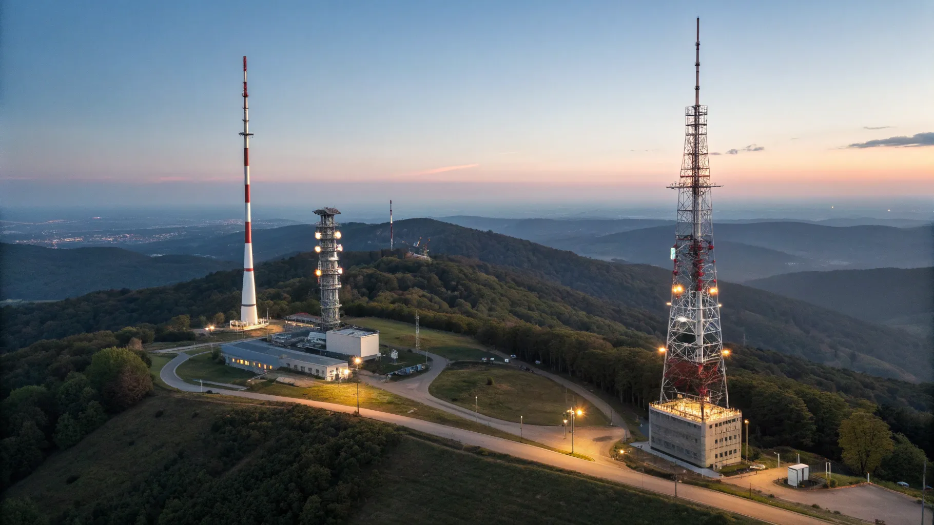 major networks operate under government spectrum