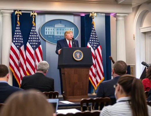 trump addresses quarterly financial reports