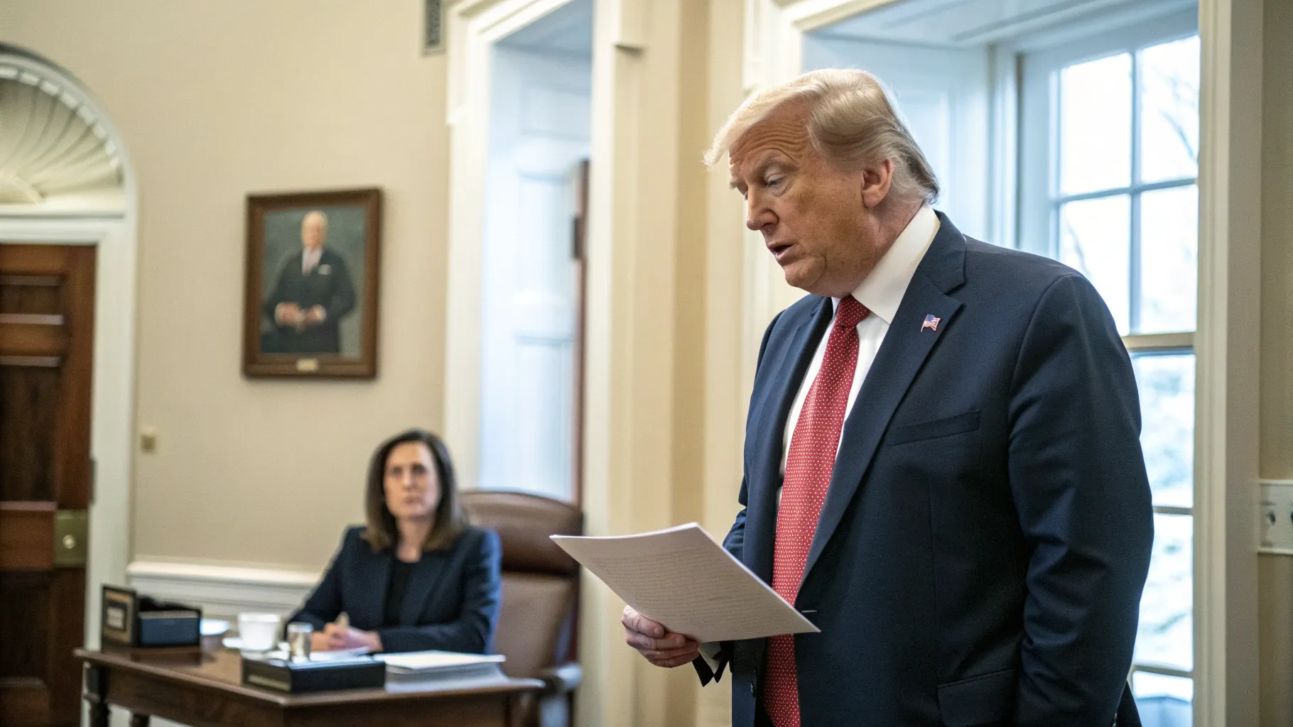 trump rebukes monaco over access