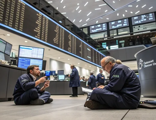 wall street downplays shutdown market risk