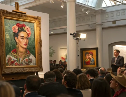 frida kahlo painting sets record