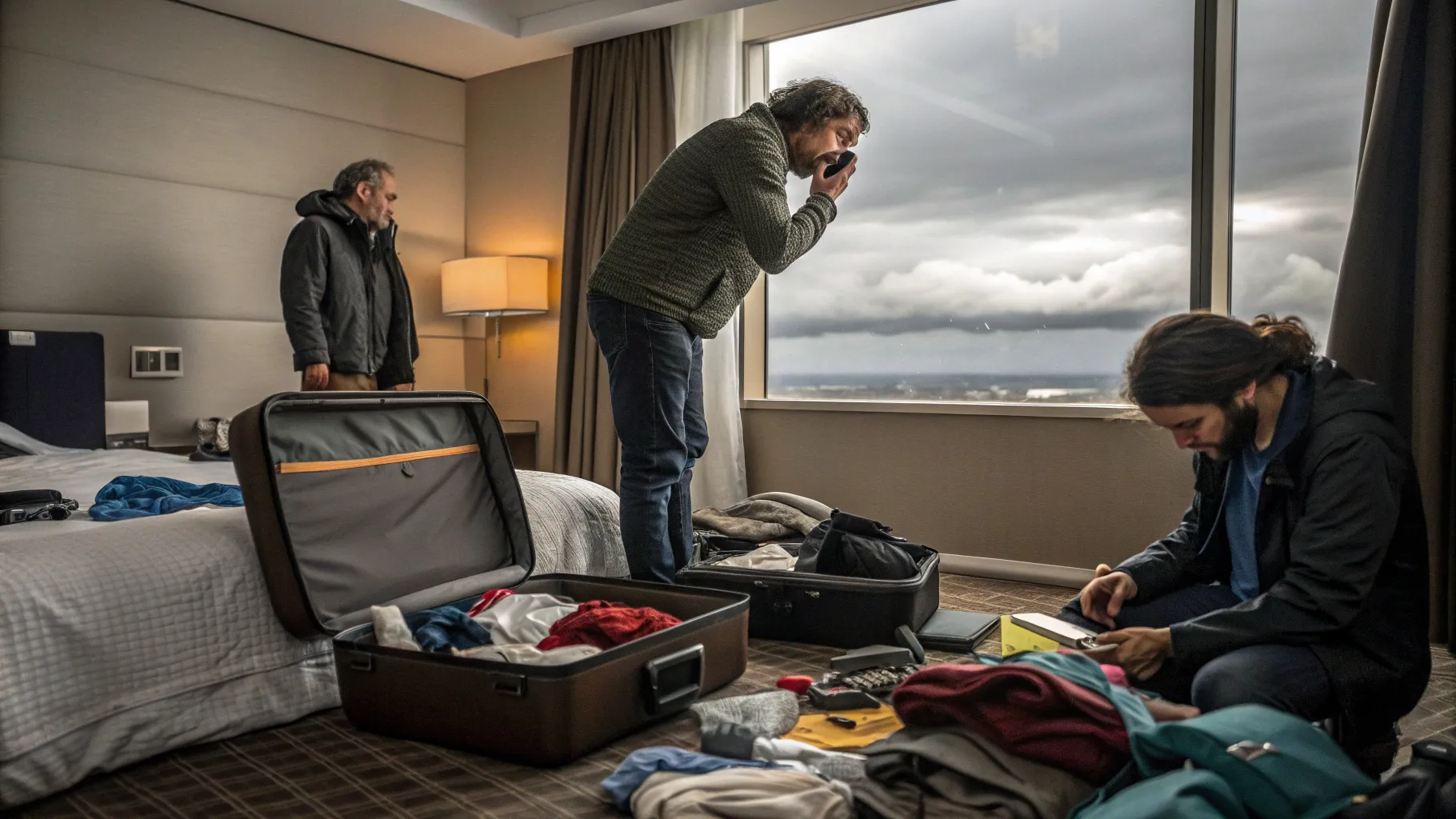 travelers report abrupt hotel checkout orders