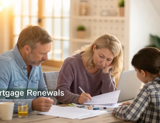 household mortgage renewal financial pressure