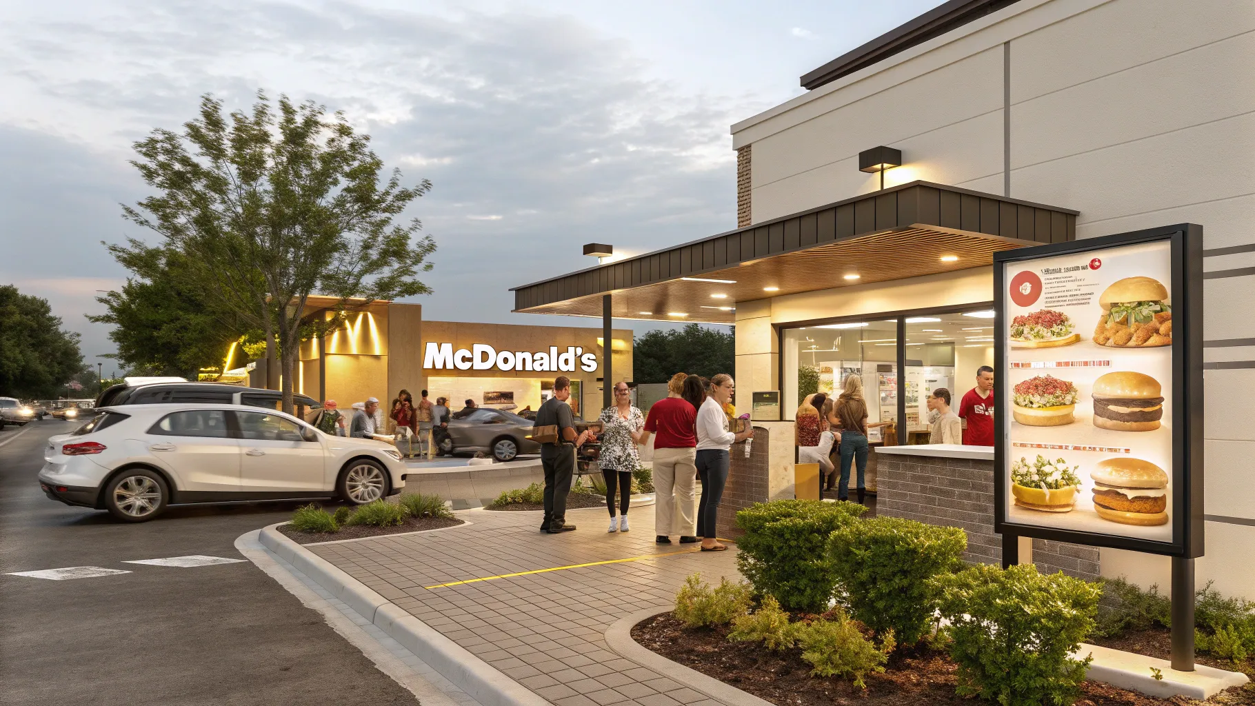 mcdonalds value strategy slower traffic