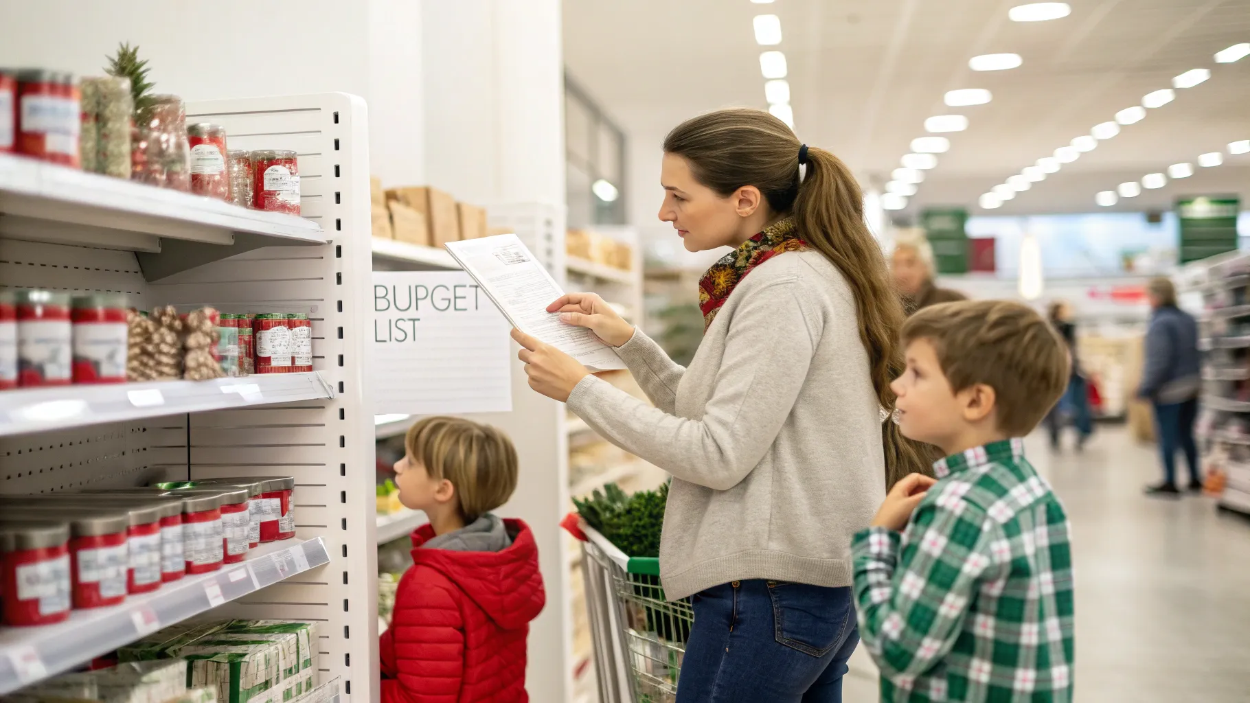 shoppers trim holiday budgets amid uncertainty