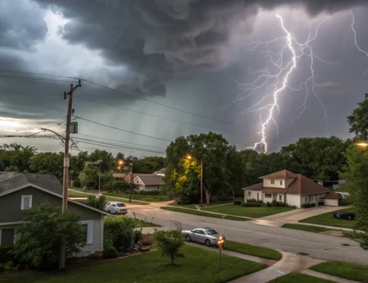 storms threaten homes and power grids