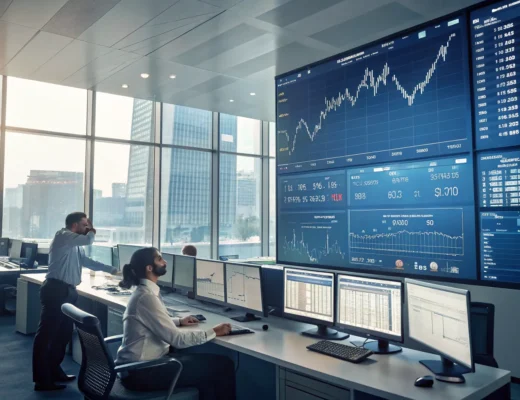 tech stocks rise staples fall