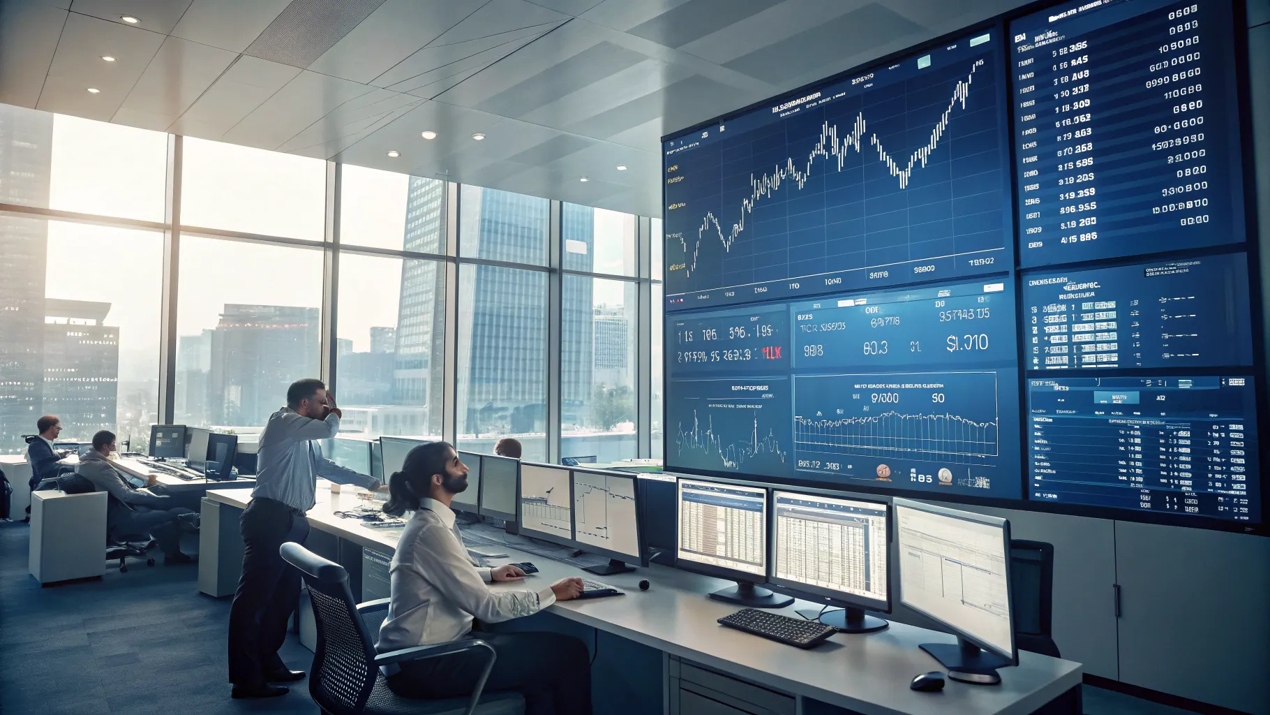 tech stocks rise staples fall