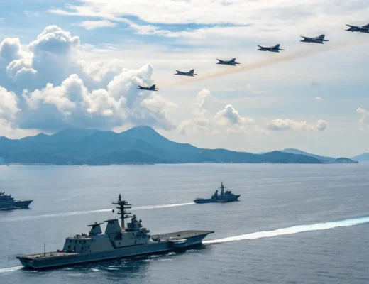 china taiwan military drills begin