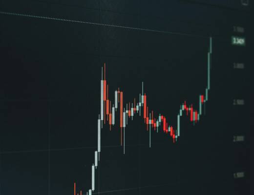 Stock market chart showing upward trend; Investor Updates