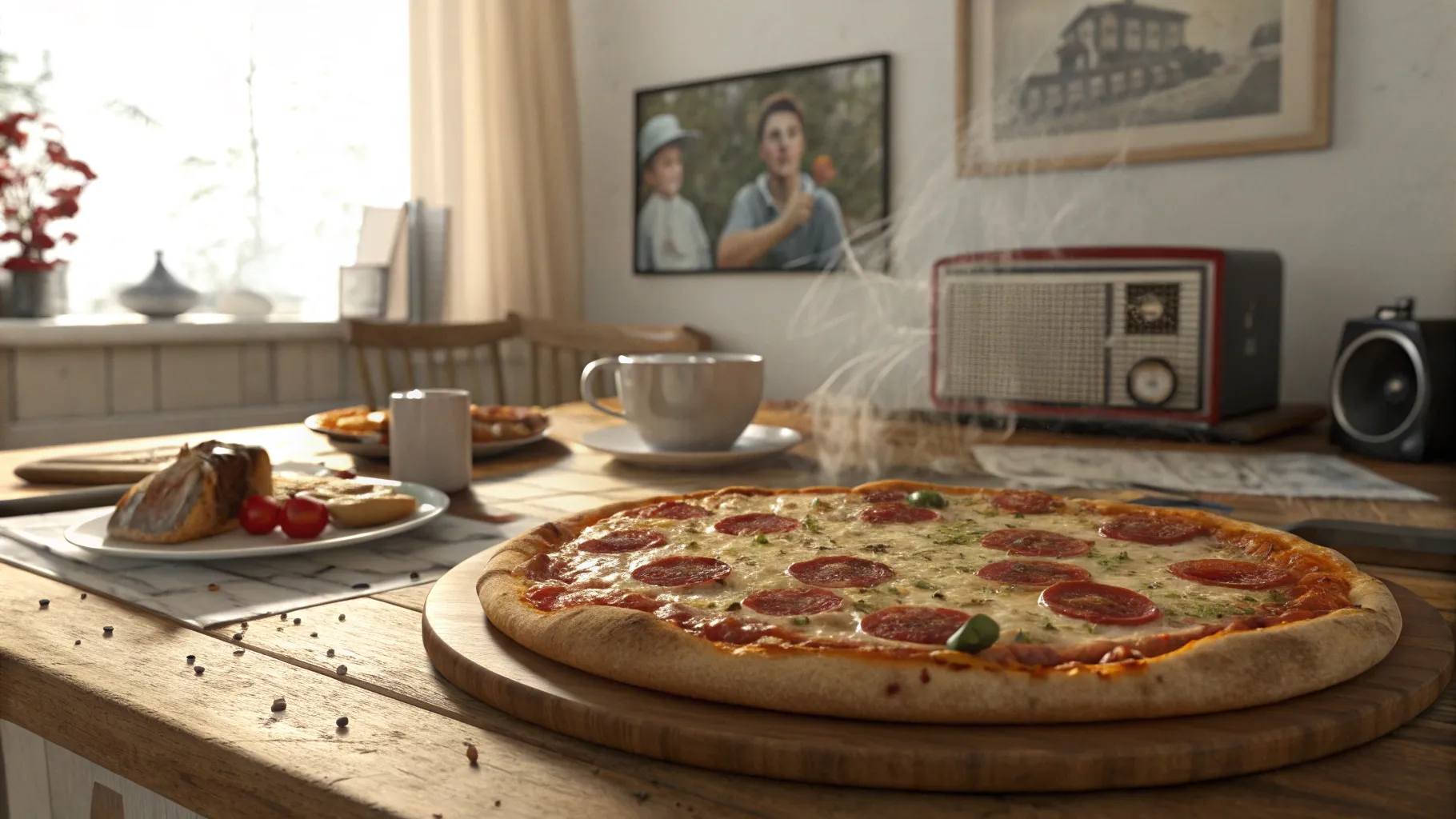 nostalgic pizza cooking interviews