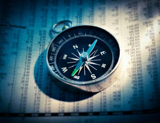 shallow focus photograph of black and gray compass; decisions