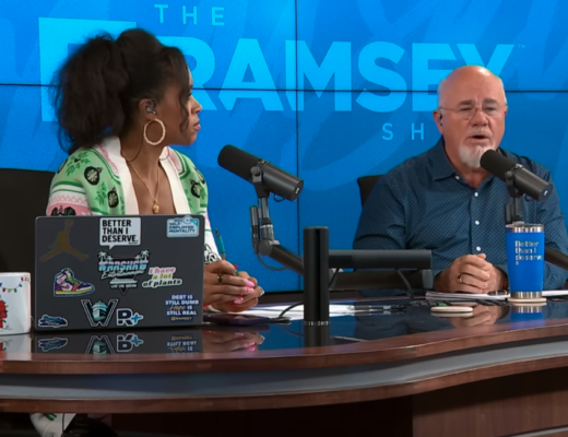 Image of The Ramsey Show Highlights Youtube channel host speaking with talk show guest; gen z wired differently