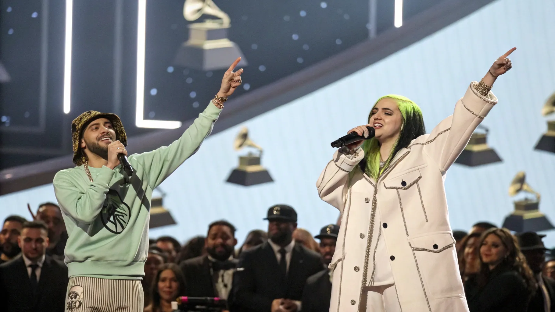 grammy stars protest immigration enforcement