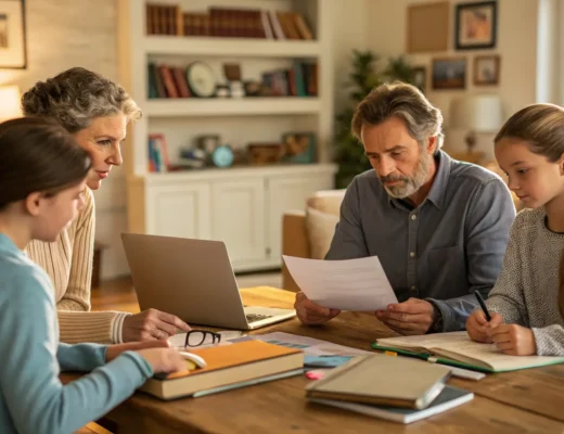 handling two linked family estates