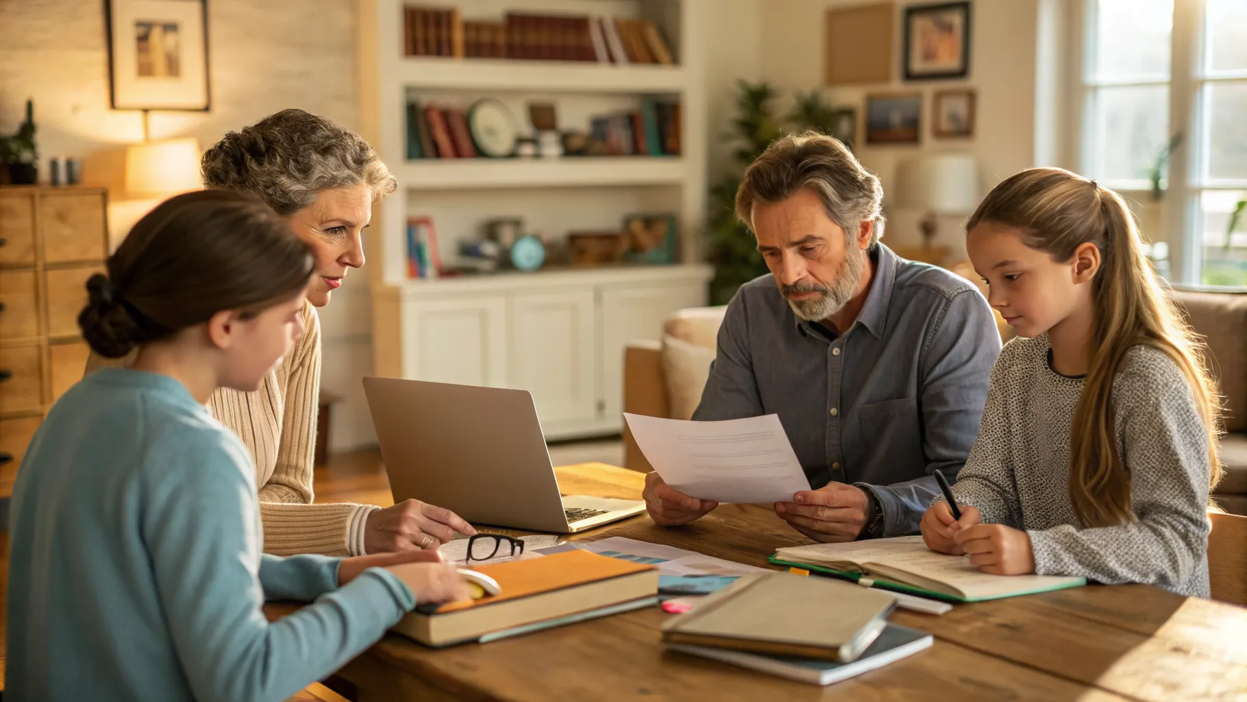 handling two linked family estates