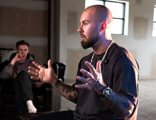 Image of Cole DaSilva speaking about his motivational journey; life lessons taking responsibility