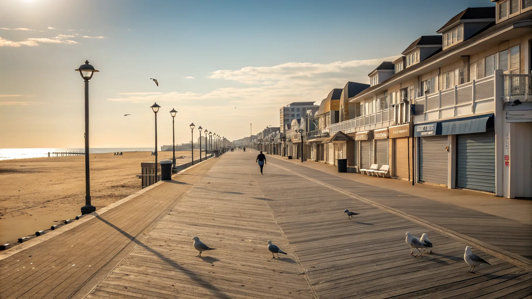 maryland beach town off season realities