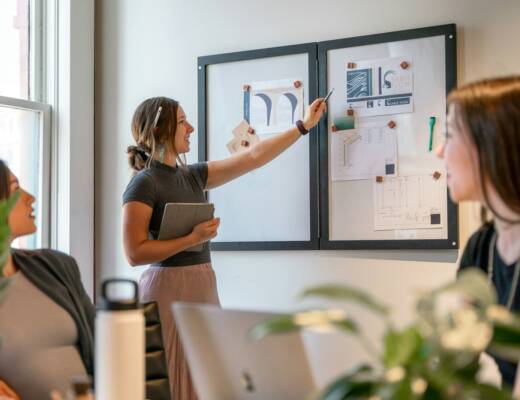 a group of founders and investors working on a project; early-stage investors recognize