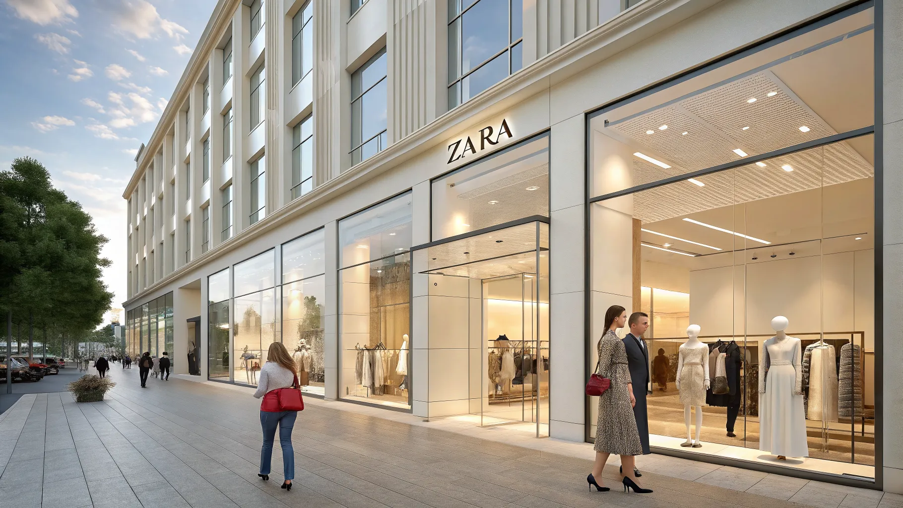 zara bets on style profits
