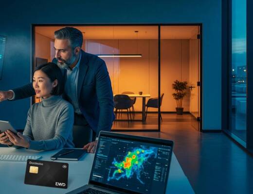 Image of fleet management leaders working on cost-saving strategy; Fleet Expense Management