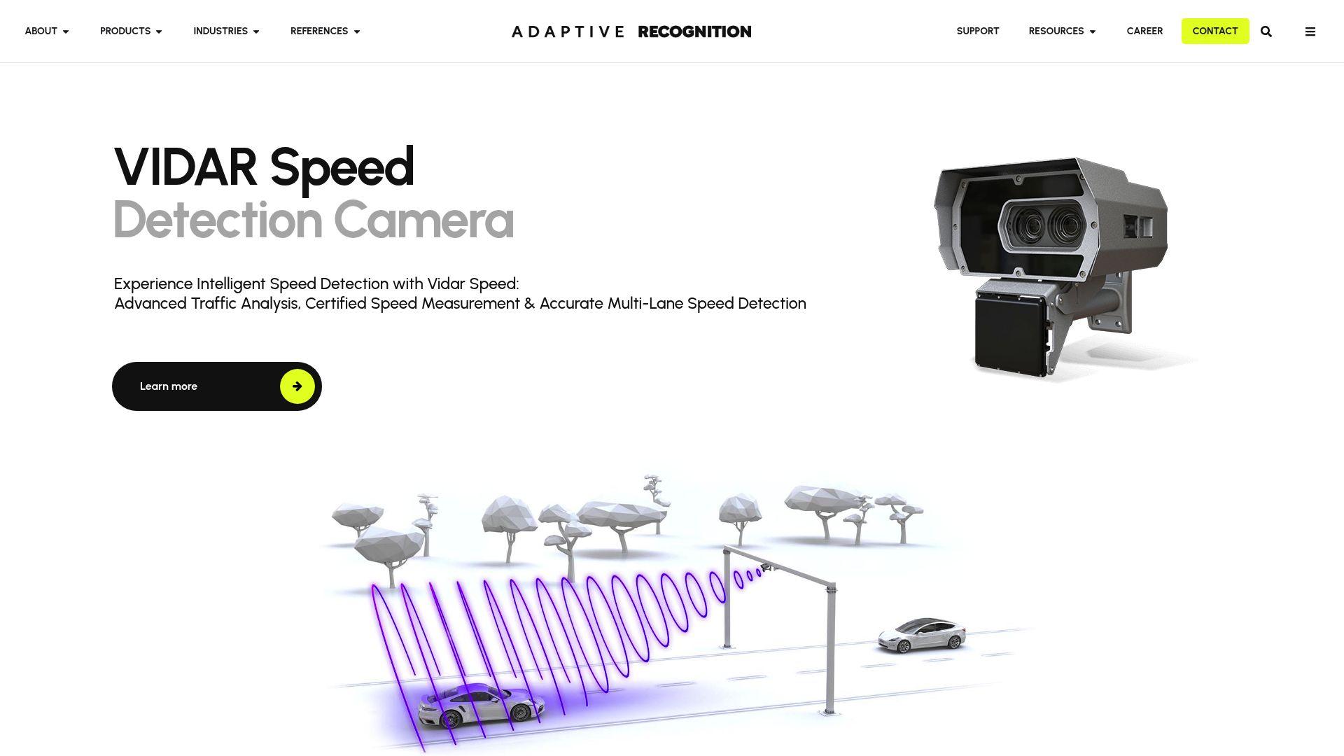 Adaptive Recognition Lynet Mobile ANPR Camera