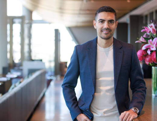 Image of Damien Singh; cfo to builder