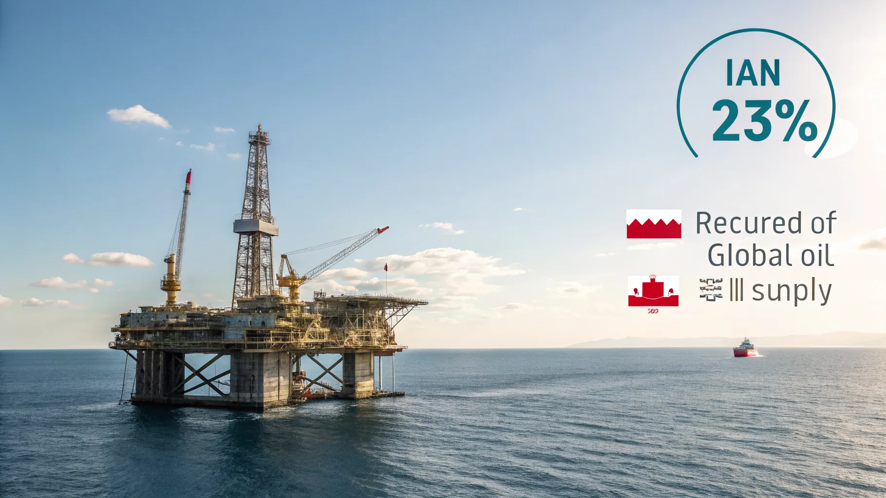 iran conflict slashes global oil supply