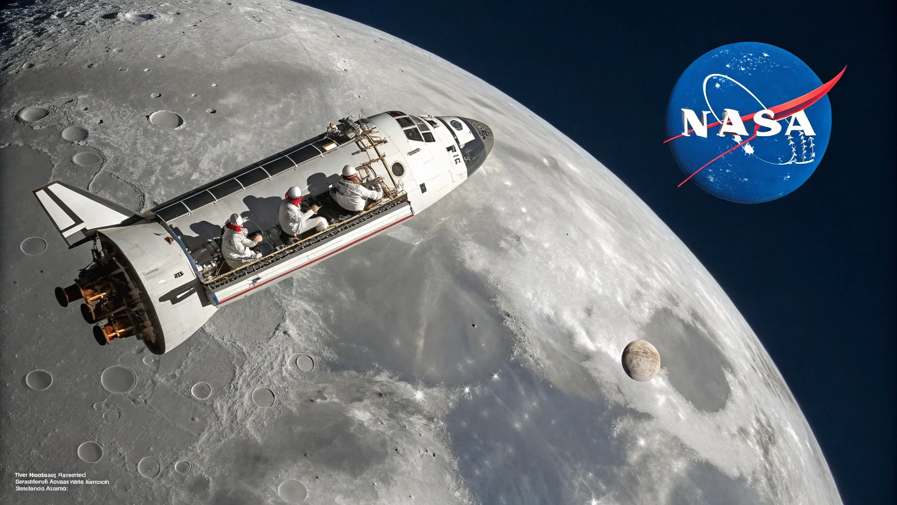 nasa crew historic lunar flyby